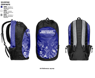 Gear Bag, Brookfield R-III High School Basketball, Women's Basketball, Teamtime, Team time, sublimation, custom sports apparel, team uniforms, spirit wear, spiritwear, sports uniforms, custom shirts, team store, custom team store, fundraiser sports, apparel fundraiser