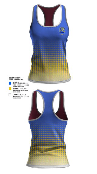 Tank Top, Chesterfield High Cheer, Cheer, Teamtime, Team time, sublimation, custom sports apparel, team uniforms, spirit wear, spiritwear, sports uniforms, custom shirts, team store, custom team store, fundraiser sports, apparel fundraiser
