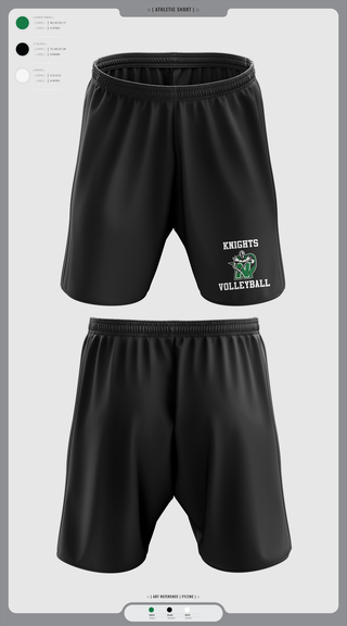 Athletic Shorts With Pockets, Nordonia Knights Volleyball, Men's Volleyball, Teamtime, Team time, sublimation, custom sports apparel, team uniforms, spirit wear, spiritwear, sports uniforms, custom shirts, team store, custom team store, fundraiser sports, apparel fundraiser