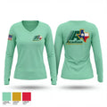 Acadian 52530497 Women's Long Sleeve V-neck Shirt - 1
