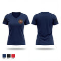 Bloomfield Volunteer Fire Department 83262272 Women's Short Sleeve V-neck Shirt - 1