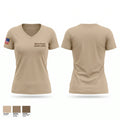 Morris County Sheriffs Office Women's Short Sleeve V-neck Shirt - 1