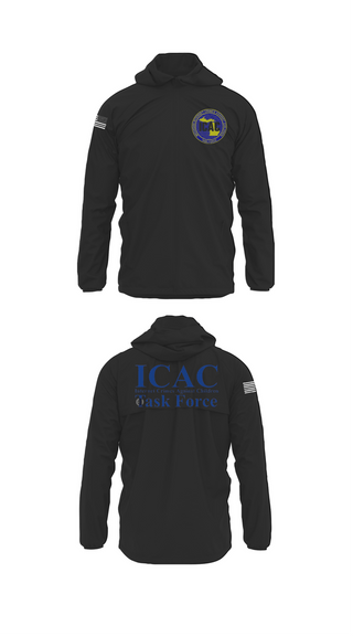 Windbreaker, Internet Crimes Against Children Task Force, Police, Teamtime, Team time, sublimation, custom sports apparel, team uniforms, spirit wear, spiritwear, sports uniforms, custom shirts, team store, custom team store, fundraiser sports, apparel fundraiser