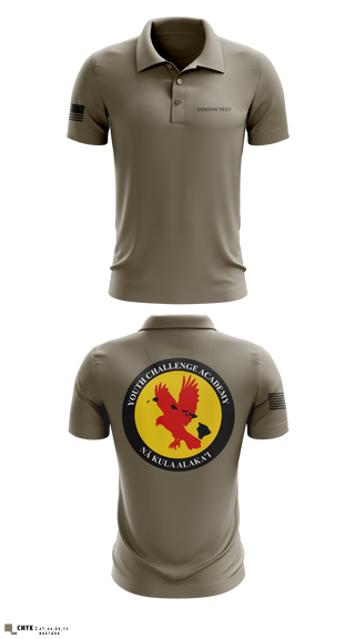 Short Sleeve Performance Polo, Youth Challenge Academy, National Guard, Teamtime, Team time, sublimation, custom sports apparel, team uniforms, spirit wear, spiritwear, sports uniforms, custom shirts, team store, custom team store, fundraiser sports, apparel fundraiser
