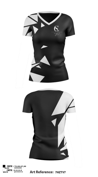 Womens Short Sleeve Vneck Shirt, Stephen Cochran, Marines, Teamtime, Team time, sublimation, custom sports apparel, team uniforms, spirit wear, spiritwear, sports uniforms, custom shirts, team store, custom team store, fundraiser sports, apparel fundraiser