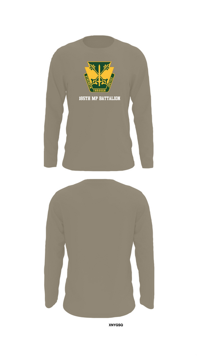 165th MP Battalion 62240089 Long Sleeve Performance Shirt 69