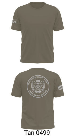 Short Sleeve Performance Shirt, Montgomery county sheriff’s office, Police, Teamtime, Team time, sublimation, custom sports apparel, team uniforms, spirit wear, spiritwear, sports uniforms, custom shirts, team store, custom team store, fundraiser sports, apparel fundraiser