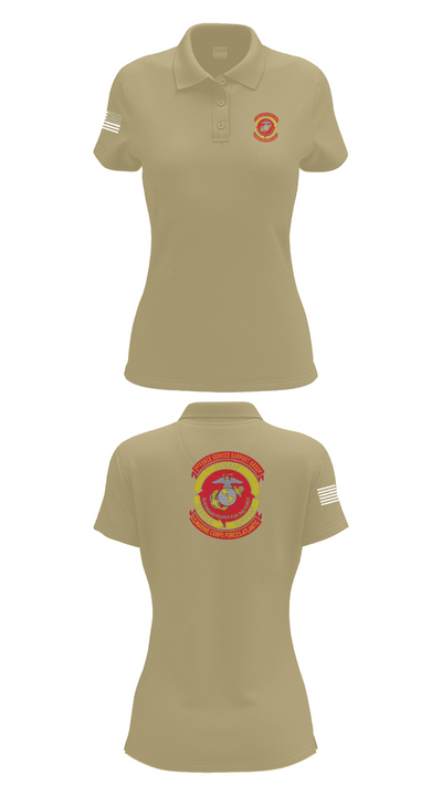 Det ‘A’ 2nd FSSG 3406269 Women's Short Sleeve Performance Polo  - 95