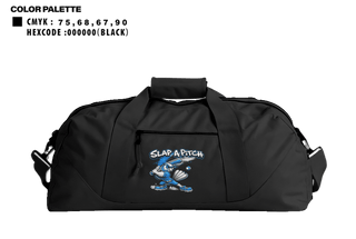 Duffle Bag, Slap a pitch, Softball, Teamtime, Team time, sublimation, custom sports apparel, team uniforms, spirit wear, spiritwear, sports uniforms, custom shirts, team store, custom team store, fundraiser sports, apparel fundraiser