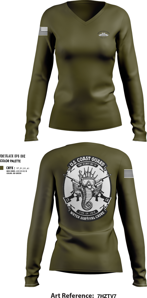 Womens Long Sleeve Vneck Shirt, PSU 311, , Teamtime, Team time, sublimation, custom sports apparel, team uniforms, spirit wear, spiritwear, sports uniforms, custom shirts, team store, custom team store, fundraiser sports, apparel fundraiser