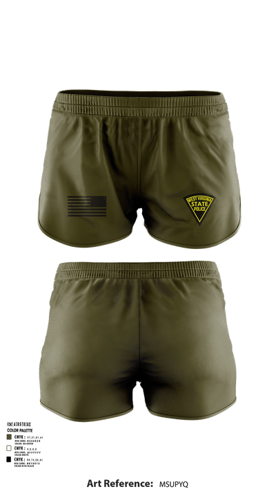 West Virginia State Police Ranger Panties - 1