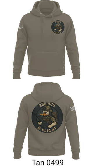 Hoodie, 336 RCS D Flight, , Teamtime, Team time, sublimation, custom sports apparel, team uniforms, spirit wear, spiritwear, sports uniforms, custom shirts, team store, custom team store, fundraiser sports, apparel fundraiser