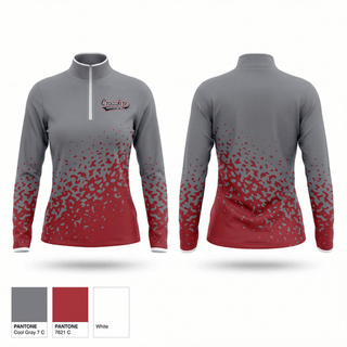 Quarter Zip Jacket, Crossfire Fastpitch, Softball, Teamtime, Team time, sublimation, custom sports apparel, team uniforms, spirit wear, spiritwear, sports uniforms, custom shirts, team store, custom team store, fundraiser sports, apparel fundraiser