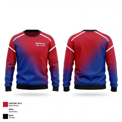 Berkmar High School 85278454 Crew Neck Sweatshirt - 1