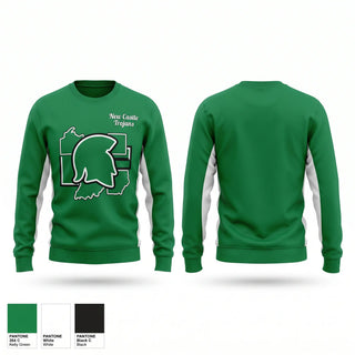 Crew Neck Sweatshirt, New Castle Trojans, Spirit Store, Teamtime, Team time, sublimation, custom sports apparel, team uniforms, spirit wear, spiritwear, sports uniforms, custom shirts, team store, custom team store, fundraiser sports, apparel fundraiser