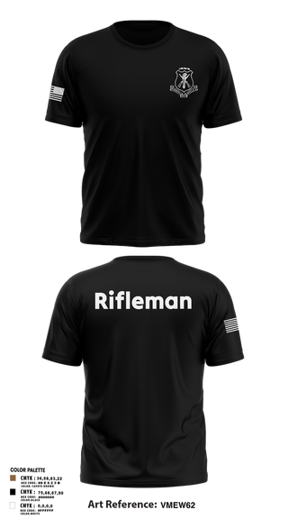 Old School Cotton Feel Shirt, Pershing Rifles, Army, Teamtime, Team time, sublimation, custom sports apparel, team uniforms, spirit wear, spiritwear, sports uniforms, custom shirts, team store, custom team store, fundraiser sports, apparel fundraiser