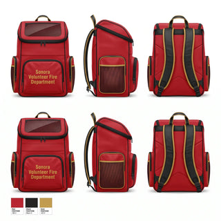 Gear Bag, Sonora Volunteer Fire Department, Fire Department, Teamtime, Team time, sublimation, custom sports apparel, team uniforms, spirit wear, spiritwear, sports uniforms, custom shirts, team store, custom team store, fundraiser sports, apparel fundraiser