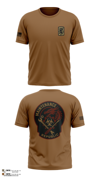 411Th CBRN 48851239 Old School Cotton Feel Shirt - 2