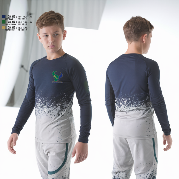 Long Sleeve Performance Shirt, La Costa Canyon Mavericks Football, , Teamtime, Team time, sublimation, custom sports apparel, team uniforms, spirit wear, spiritwear, sports uniforms, custom shirts, team store, custom team store, fundraiser sports, apparel fundraiser