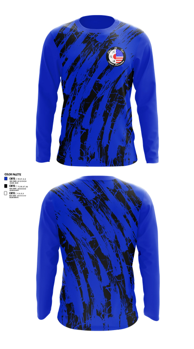 Mansfield Martial Arts Center Long Sleeve Performance Shirt 3