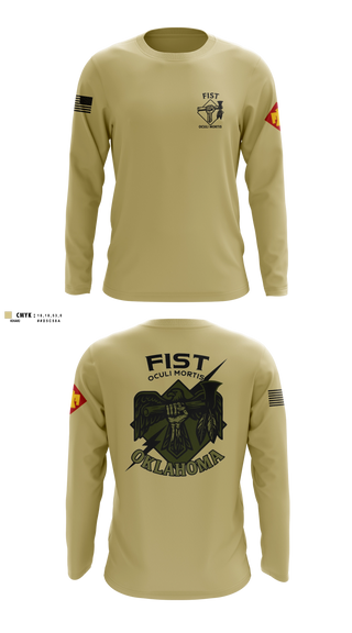 Long Sleeve Performance Shirt, HHB 160th FIST, Army, Teamtime, Team time, sublimation, custom sports apparel, team uniforms, spirit wear, spiritwear, sports uniforms, custom shirts, team store, custom team store, fundraiser sports, apparel fundraiser