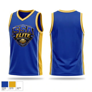 Mens Basketball Jersey, SSA Elite “Havoc”, Men's Basketball, Teamtime, Team time, sublimation, custom sports apparel, team uniforms, spirit wear, spiritwear, sports uniforms, custom shirts, team store, custom team store, fundraiser sports, apparel fundraiser