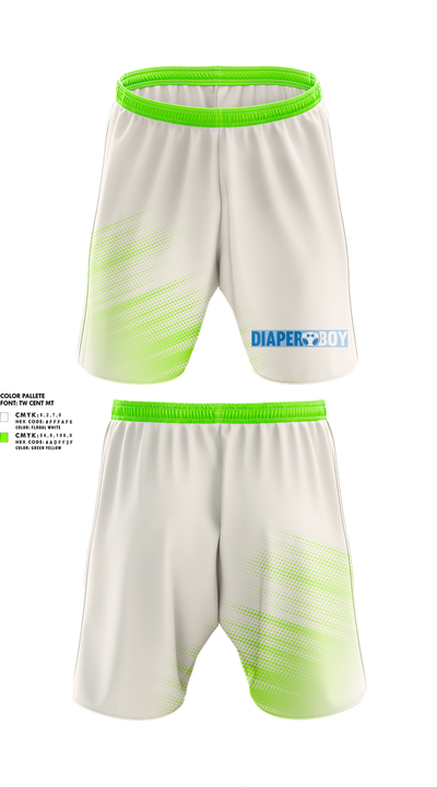 The Diaper boys 77722968 Athletic Shorts With Pockets - 1