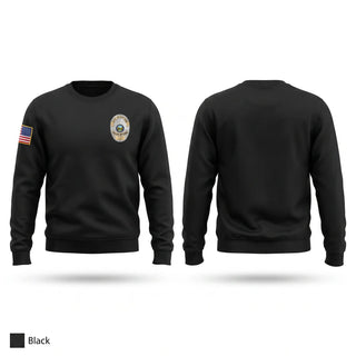 Crew Neck Sweatshirt, Cotter Police Department, Police, Teamtime, Team time, sublimation, custom sports apparel, team uniforms, spirit wear, spiritwear, sports uniforms, custom shirts, team store, custom team store, fundraiser sports, apparel fundraiser