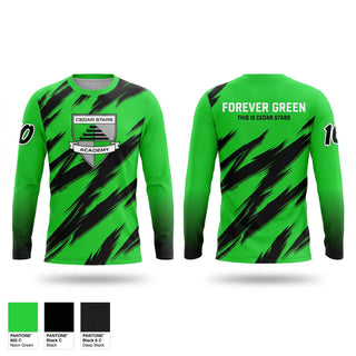 Long Sleeve Performance Shirt, CSA Lacey, Men's Soccer, Teamtime, Team time, sublimation, custom sports apparel, team uniforms, spirit wear, spiritwear, sports uniforms, custom shirts, team store, custom team store, fundraiser sports, apparel fundraiser