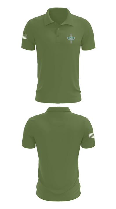 40 commando RM 51951767 Short Sleeve Performance Polo - 47