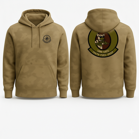Hoodie, 106 Fuels Shop, National Guard, Teamtime, Team time, sublimation, custom sports apparel, team uniforms, spirit wear, spiritwear, sports uniforms, custom shirts, team store, custom team store, fundraiser sports, apparel fundraiser