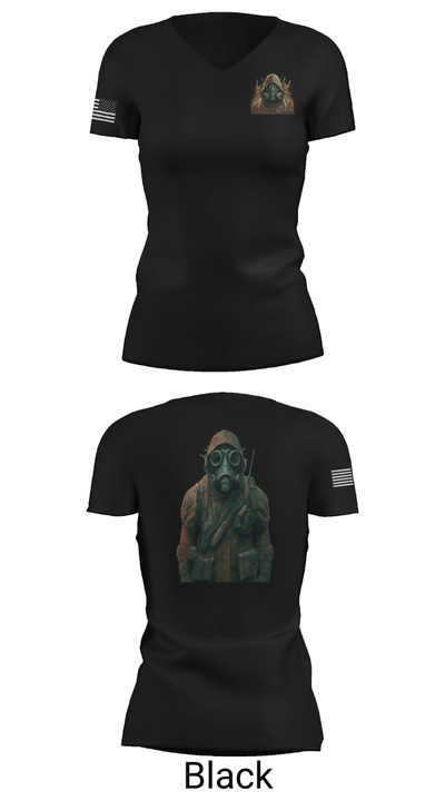Outcast World 17983176 Women's Short Sleeve V-neck Shirt - 38