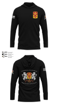 Bravo 1-43 Long Sleeve Performance Shirt with hood - 4