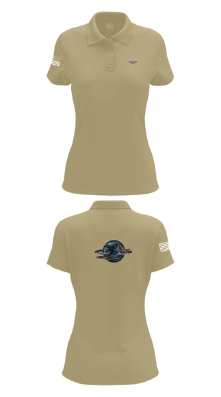 Womens Short Sleeve Performance Polo, 15th MI BN, , Teamtime, Team time, sublimation, custom sports apparel, team uniforms, spirit wear, spiritwear, sports uniforms, custom shirts, team store, custom team store, fundraiser sports, apparel fundraiser