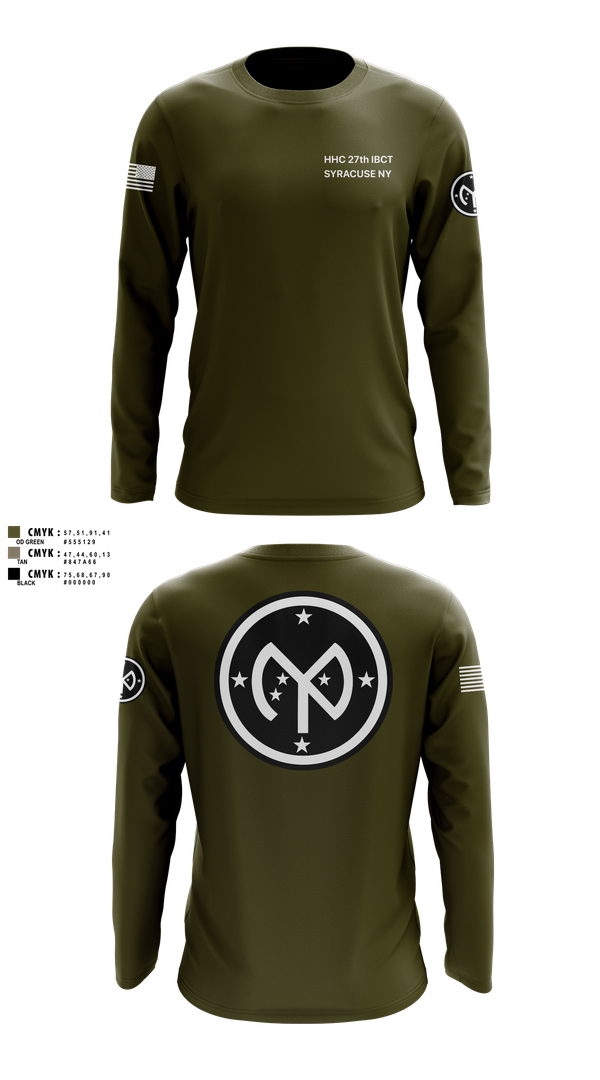Long Sleeve Performance Shirt, 27 IBCT, , Teamtime, Team time, sublimation, custom sports apparel, team uniforms, spirit wear, spiritwear, sports uniforms, custom shirts, team store, custom team store, fundraiser sports, apparel fundraiser