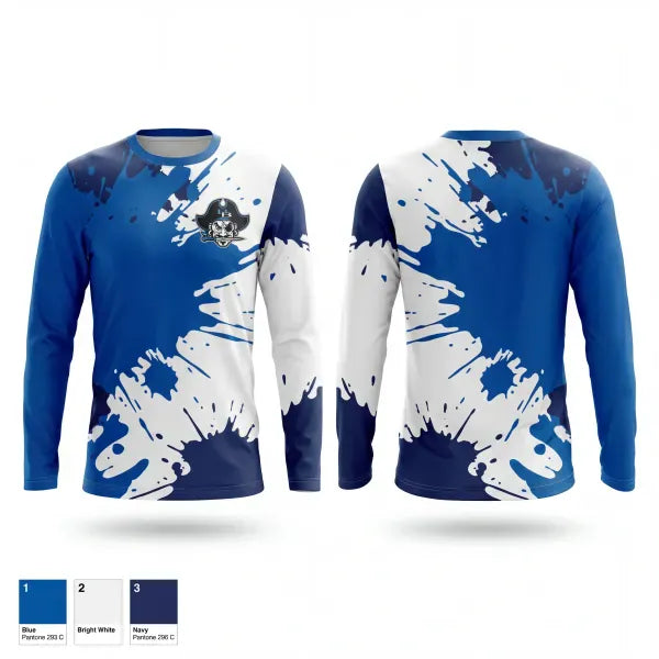 Long Sleeve Performance Shirt, Burrell, Baseball, Teamtime, Team time, sublimation, custom sports apparel, team uniforms, spirit wear, spiritwear, sports uniforms, custom shirts, team store, custom team store, fundraiser sports, apparel fundraiser