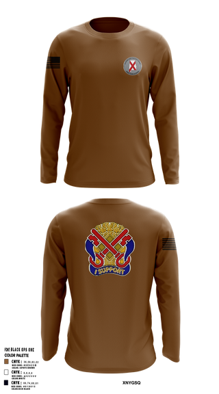 Long Sleeve Performance Shirt, 122nd Special Troop Command, , Teamtime, Team time, sublimation, custom sports apparel, team uniforms, spirit wear, spiritwear, sports uniforms, custom shirts, team store, custom team store, fundraiser sports, apparel fundraiser