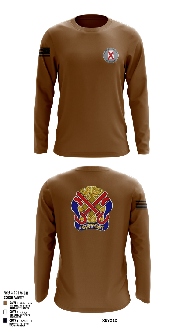 Long Sleeve Performance Shirt, 122nd Special Troop Command, , Teamtime, Team time, sublimation, custom sports apparel, team uniforms, spirit wear, spiritwear, sports uniforms, custom shirts, team store, custom team store, fundraiser sports, apparel fundraiser