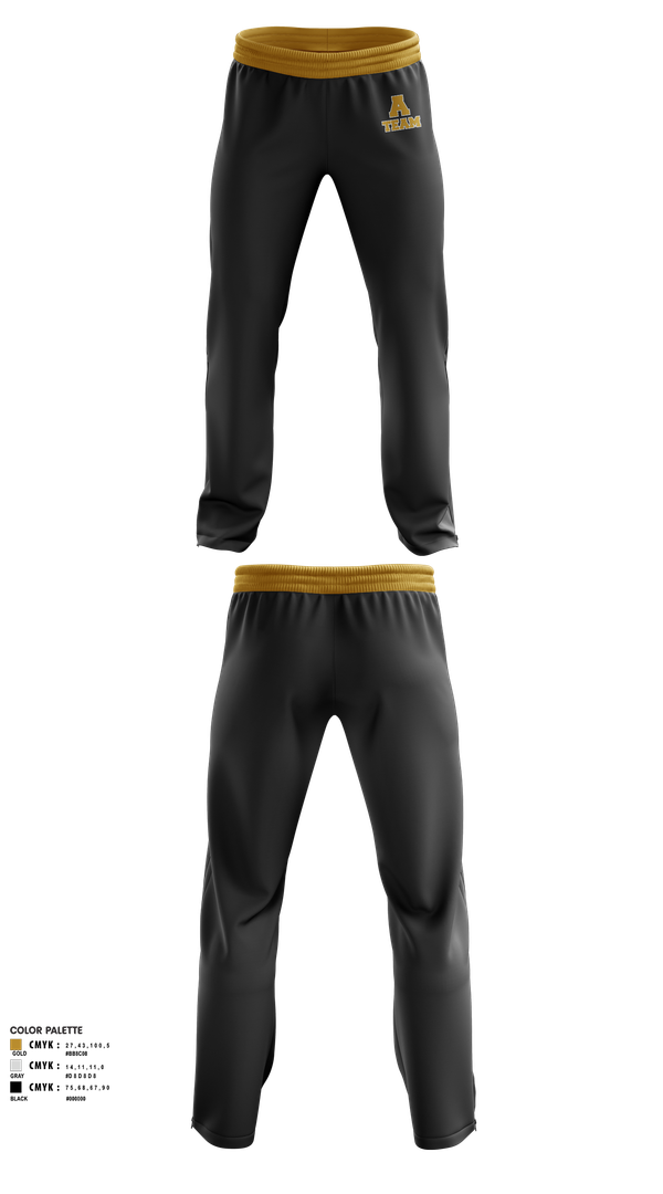 Sweatpants, A- Team Step, Spirit Store, Teamtime, Team time, sublimation, custom sports apparel, team uniforms, spirit wear, spiritwear, sports uniforms, custom shirts, team store, custom team store, fundraiser sports, apparel fundraiser
