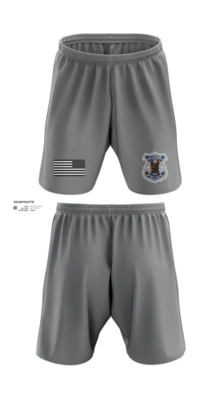 Athletic Shorts With Pockets, Willoughby Police K9 Unit, Police, Teamtime, Team time, sublimation, custom sports apparel, team uniforms, spirit wear, spiritwear, sports uniforms, custom shirts, team store, custom team store, fundraiser sports, apparel fundraiser