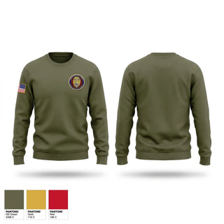 Crew Neck Sweatshirt, Security Battalion ( Provost Marshals Office), Marines, Teamtime, Team time, sublimation, custom sports apparel, team uniforms, spirit wear, spiritwear, sports uniforms, custom shirts, team store, custom team store, fundraiser sports, apparel fundraiser
