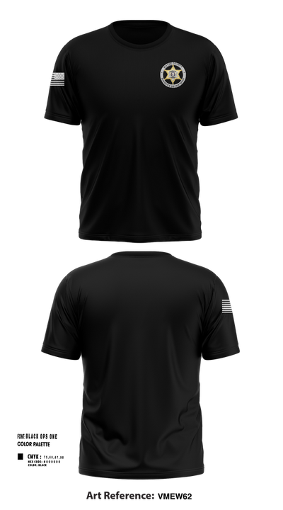 Wayne County Sheriff’s Department 73359444 Short Sleeve Performance Shirt - 1