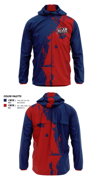 The Blaze Academy STX Fry 10U Windbreaker - 1