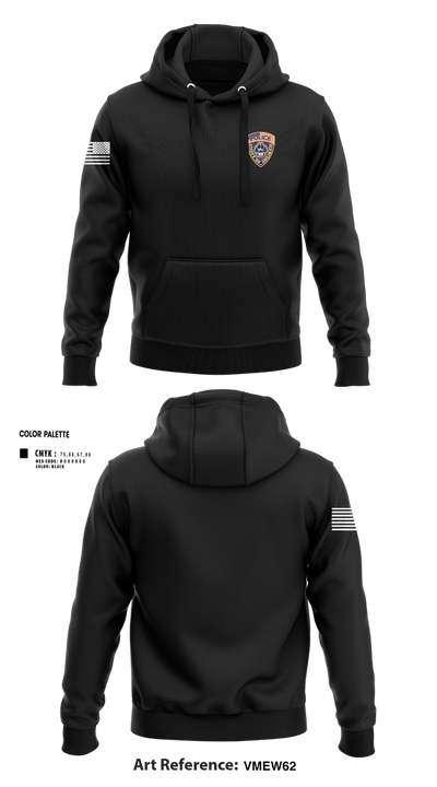 Joliet Police K-9 Unit 79217416 Hoodie - 18