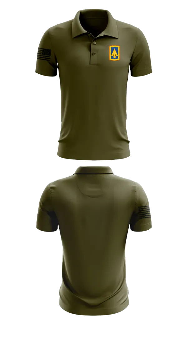 Short Sleeve Performance Polo, 108th Air Defense Artillery Brigade, Army, Teamtime, Team time, sublimation, custom sports apparel, team uniforms, spirit wear, spiritwear, sports uniforms, custom shirts, team store, custom team store, fundraiser sports, apparel fundraiser