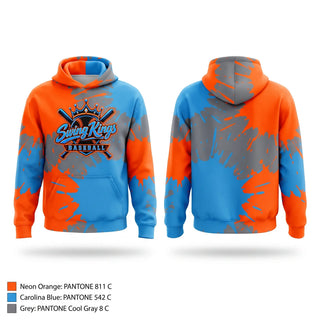 Hoodie, Swing Kings, Baseball, Teamtime, Team time, sublimation, custom sports apparel, team uniforms, spirit wear, spiritwear, sports uniforms, custom shirts, team store, custom team store, fundraiser sports, apparel fundraiser