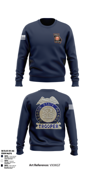 Crew Neck Sweatshirt, Post 45, , Teamtime, Team time, sublimation, custom sports apparel, team uniforms, spirit wear, spiritwear, sports uniforms, custom shirts, team store, custom team store, fundraiser sports, apparel fundraiser