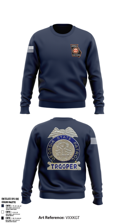 Post 45 22430513 Crew Neck Sweatshirt - 1