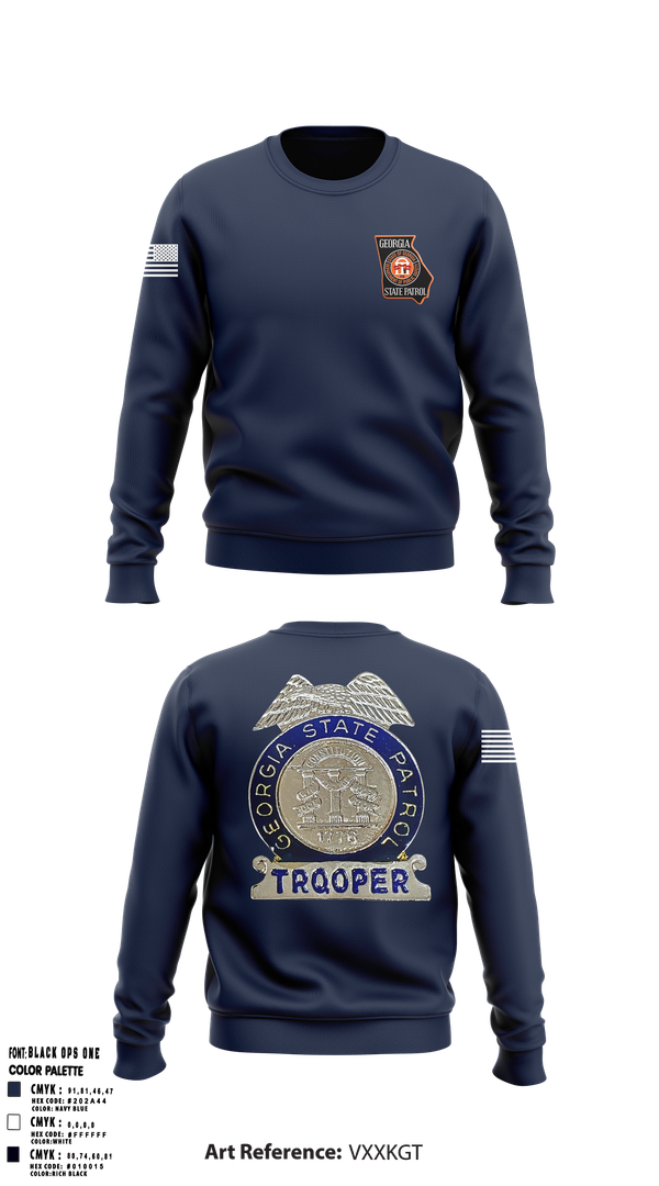 Crew Neck Sweatshirt, Post 45, , Teamtime, Team time, sublimation, custom sports apparel, team uniforms, spirit wear, spiritwear, sports uniforms, custom shirts, team store, custom team store, fundraiser sports, apparel fundraiser