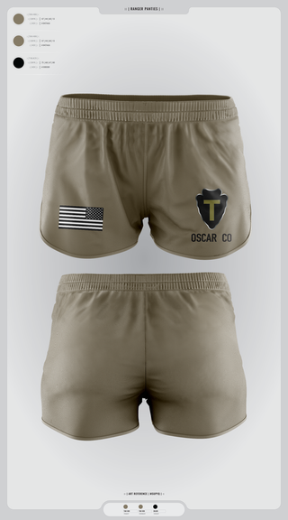 Ranger Panties, Oscar Co, , Teamtime, Team time, sublimation, custom sports apparel, team uniforms, spirit wear, spiritwear, sports uniforms, custom shirts, team store, custom team store, fundraiser sports, apparel fundraiser